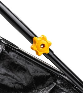 Powermat ZBIERACZ DO LIŚCI ZAMIATARKA RĘCZNA 530 MM DO LIŚCI TRAWY Z KOSZEM 100 L 12
