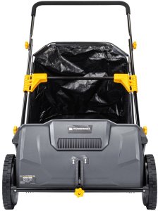 Powermat ZBIERACZ DO LIŚCI ZAMIATARKA RĘCZNA 530 MM DO LIŚCI TRAWY Z KOSZEM 100 L 4