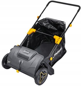 Powermat ZBIERACZ DO LIŚCI ZAMIATARKA RĘCZNA 530 MM DO LIŚCI TRAWY Z KOSZEM 100 L 5