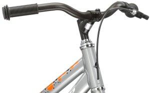 Kross Rower dziecięcy Kross Racer 4.0 16 cali srebrny biało pomarańczowy 16" 2