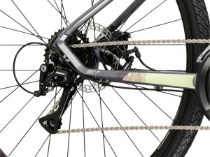 Kross Rower damski crossowy Kross Evado 3.0 28 cali 19 cali szaro-zielony 19" 4