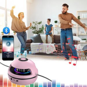 Fenton SKAKANKA MUZYCZNA AUTOMATYCZNA INTELIGENTNA RÓŻOWA LED + PILOT + GŁOŚNIK BT 4