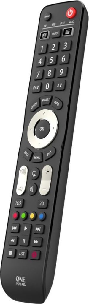 Pilot RTV One For All Uniwersalny pilot TV do obsługi 4 urządzeń (URC7145) 3