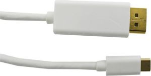 Kabel USB Qoltec USB-C - 2 m Biały (50413) 1