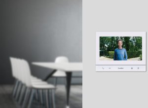 DoorBird IP Video Stacja wewnętrzna A1103 Polar White Edition 2