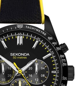 Zegarek Sekonda Zegarek męski Sekonda 30018 czarny 6