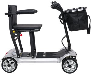 E-GOO Skuter Elektryczny Czterokołowy dla Seniorów EasyGo Szary Edukamp 9