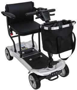 E-GOO Skuter Elektryczny Czterokołowy dla Seniorów EasyGo Szary Edukamp 10