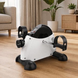 Rower stacjonarny Lean Mini Rowerek Treningowy Rower Rehabilitacyjny Trenażer Na Ręce I Nogi LCD 4