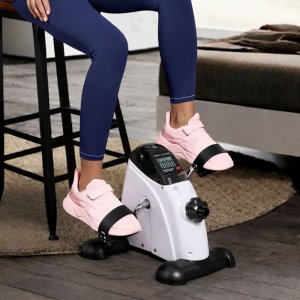 Rower stacjonarny Lean Mini Rowerek Treningowy Rower Rehabilitacyjny Trenażer Na Ręce I Nogi LCD 6