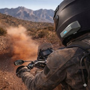 Ejeas Interkom motocyklowy zestaw 2 szt mesh 5g 3km 8 osób bluetooth do kasku fm 3