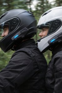 Ejeas Interkom motocyklowy zestaw 2 szt mesh 5g 3km 8 osób bluetooth do kasku fm 10