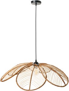 Lampa wisząca Beliani NIGUA Rattan Naturalny (633085 Bel) 2