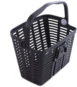 Wozinsky Kosz rowerowy Wozinsky WKR-PK na kierownicę plastikowy - czarny 4