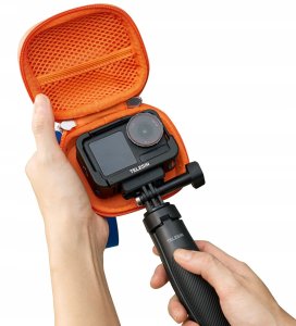 Pokrowiec Telesin Etui pokrowiec futerał Hard Case Eva na kamerę Gopro Insta360 Dji Action / S6-prc-24og (SB11558) 3