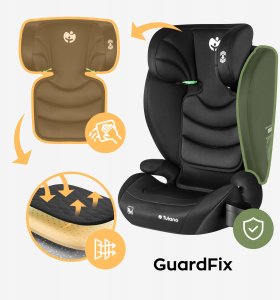 Fotelik samochodowy Ecotoys 15-36Kg Tulano Joy I-Size Isofix Poddupnik 100-150Cm 5