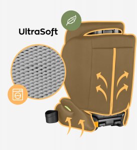 Fotelik samochodowy Ecotoys 15-36Kg Tulano Joy I-Size Isofix Poddupnik 100-150Cm 8