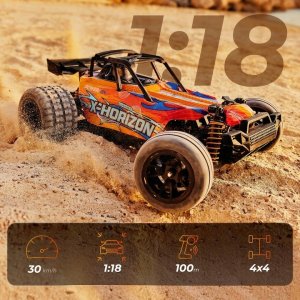 Overmax Samochód Zdalnie Sterowany X-Horizon 4X4 30 Km/H LED 100M + Obudowa 15