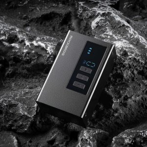 RockBros Pompka akumulatorowa AS240 PRO 120 psi kompresor 420mAh - czarna (5907769386312) 4