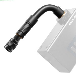RockBros Pompka akumulatorowa AS240 PRO 120 psi kompresor 420mAh - czarna (5907769386312) 8