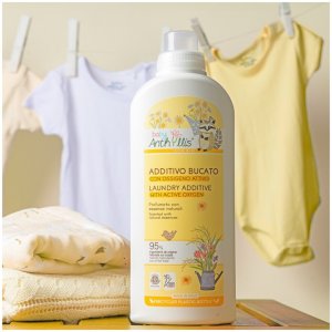 Anthyllis Baby Eko* dodatek do prania z aktywnym tlenem do odplamiania ubranek dziecięcych 1000ml 3