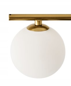Lampa sufitowa Beliani Lampa sufitowa ISAR Metal Złoty 5