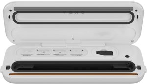 Aeno Vacuum sealer, white, LED display, 230AC/50Hz, 130W, -65KPa (+/-5kPa) 3