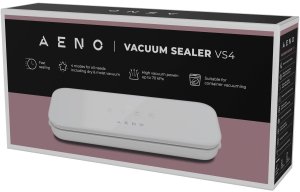 Aeno Vacuum sealer, white, LED display, 230AC/50Hz, 130W, -65KPa (+/-5kPa) 5