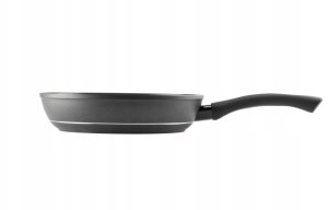 Patelnia Galicja Patelnia tradycyjna głęboka nieprzywierająca aluminiowa czarna Royal 26cm 4