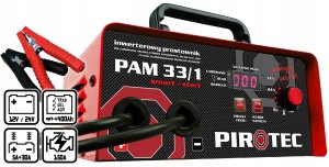 Harder Prostownik inwerterowy Pirotec 12V/24V z rozruchem 150A SMART inteligentny 4