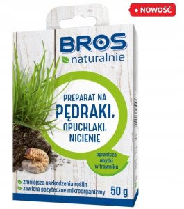 Bros Preparat na pędraki opuchlaki nicienie zwiększa odporność roślin 50g 6