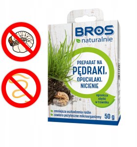 Bros Preparat na pędraki opuchlaki nicienie zwiększa odporność roślin 50g 7
