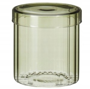 Koopman Pojemnik szklany słoik do przechowywania łazienkowy mix kolorów 550ml 1szt 4