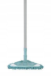 Mop Koopman Mop podłogowy płaski trójkątny metalowy trzonek mix kolorów 25x120cm 1szt 3