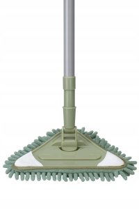 Mop Koopman Mop podłogowy płaski trójkątny metalowy trzonek mix kolorów 25x120cm 1szt 5