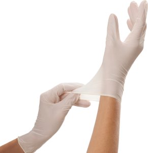 Vileda Rękawice lateksowe Natural Latex* M/L 10 szt. 3