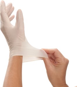 Vileda Rękawice lateksowe Natural Latex* M/L 10 szt. 4