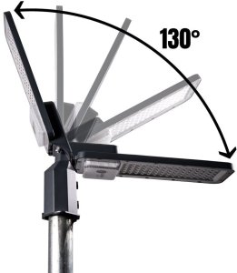 LangeLight Oprawa uliczna ADARA LED 200W regulacja kąta 24000lm 4000K IP65 230V antracyt / aluminium 5