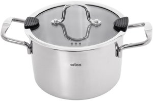 Orion Garnek stalowy z pokrywką VENICE 18 cm, 2,3 l 3