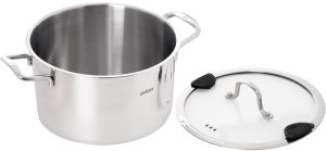 Orion Garnek stalowy z pokrywką VENICE 22 cm, 4,3 l 6