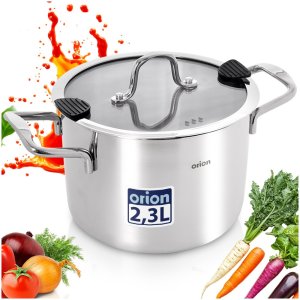 WMF Garnek stalowy z pokrywką VENICE 16 cm, 2,3 l 7