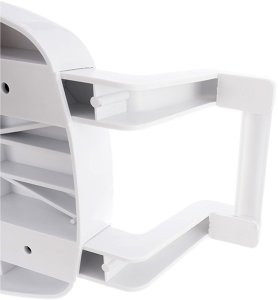 Herdegen Siedzisko do wanny regulowane białe 58-77x27,5 cm 5