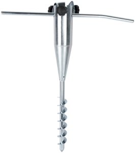 Vilde Stojak do parasola ogrodowego wkręcany metalowy 56 cm 3