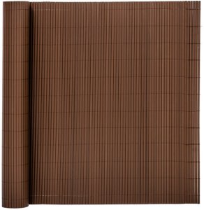 Springos Osłona PVC maskująca na balkon, taras, ogrodzenie 500x120 cm brązowa Uniwersalny 15