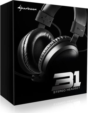 Słuchawki Sharkoon B1V2 Czarne (4044951021215) 8