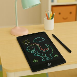 NoboKids Tablet Graficzny Do Rysowania Dla Dzieci 8,5" Cala Znikopis Notes Rysik 13