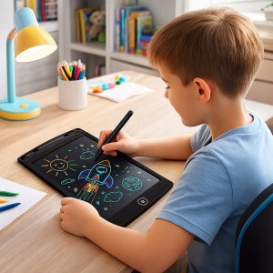 NoboKids Tablet Graficzny Do Rysowania Dla Dzieci 8,5" Cala Znikopis Notes Rysik 2