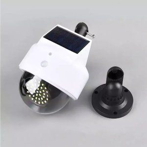Kamera IP Tech-Led Solarna lampka i atrapa kamery monitoringu zewnętrzna z pilotem IR 7