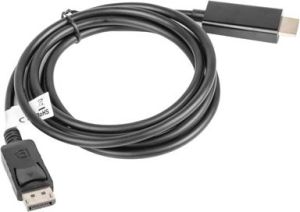 Kabel Lanberg DisplayPort - HDMI 1.8m czarny (CA-DPHD-10CC-0018-BK) 5