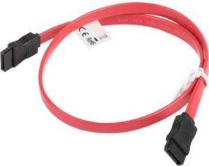 Lanberg SATA - SATA, 0.5m, Czerwony (CA-SASA-10CU-0050-R) 3